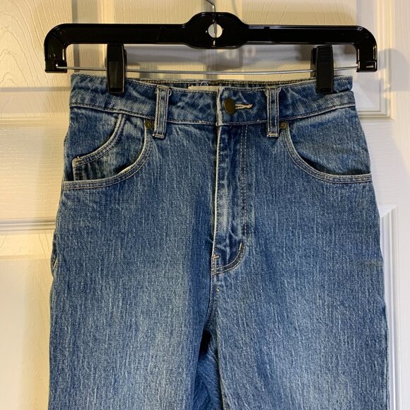 Rolla's Women's Original High Rise Straight Jeans Size 24 Blue Ankle Comfort - Picture 3 of 10